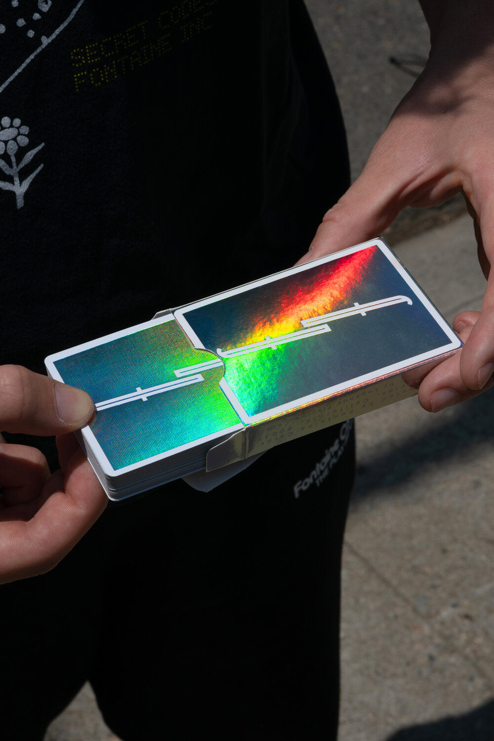 Fontaine Holo Playing Cards