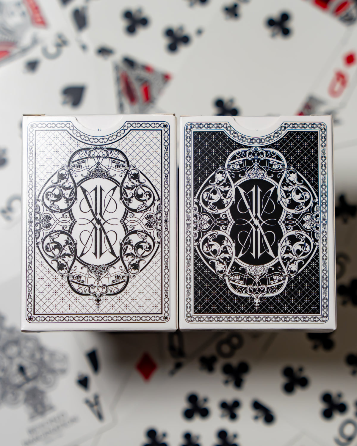 Beyond Imagination Playing Cards V3 2-Decks Set - Midnight & Ghost Edition