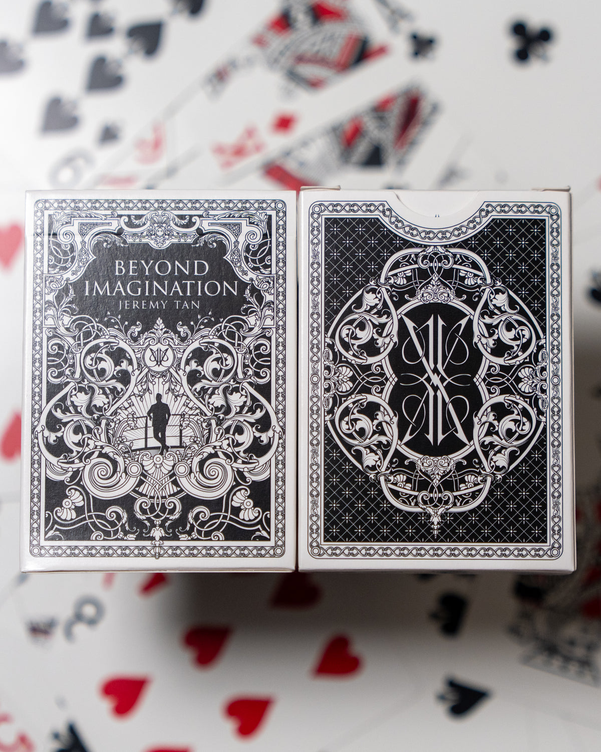 Beyond Imagination Playing Cards V3 2-Decks Set - Midnight & Ghost Edition