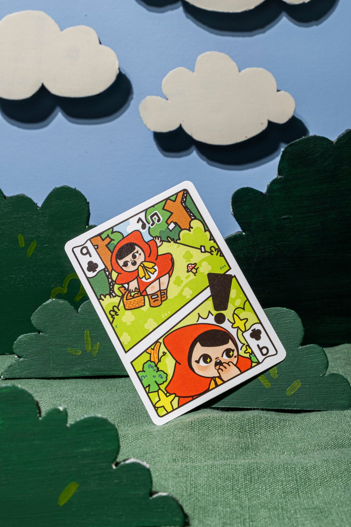 Bicycle Paper Royals Red Riding Hood Playing Cards