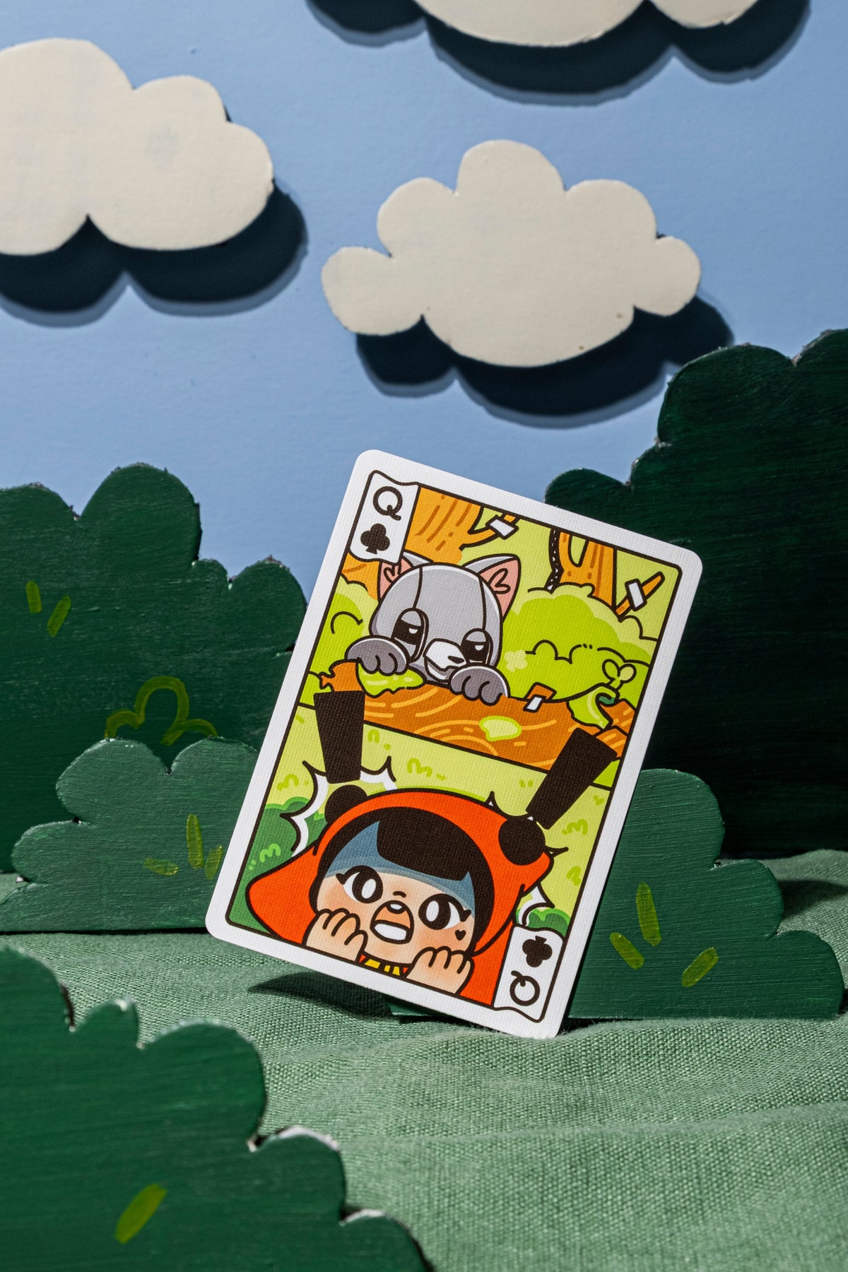 Bicycle Paper Royals Red Riding Hood Playing Cards