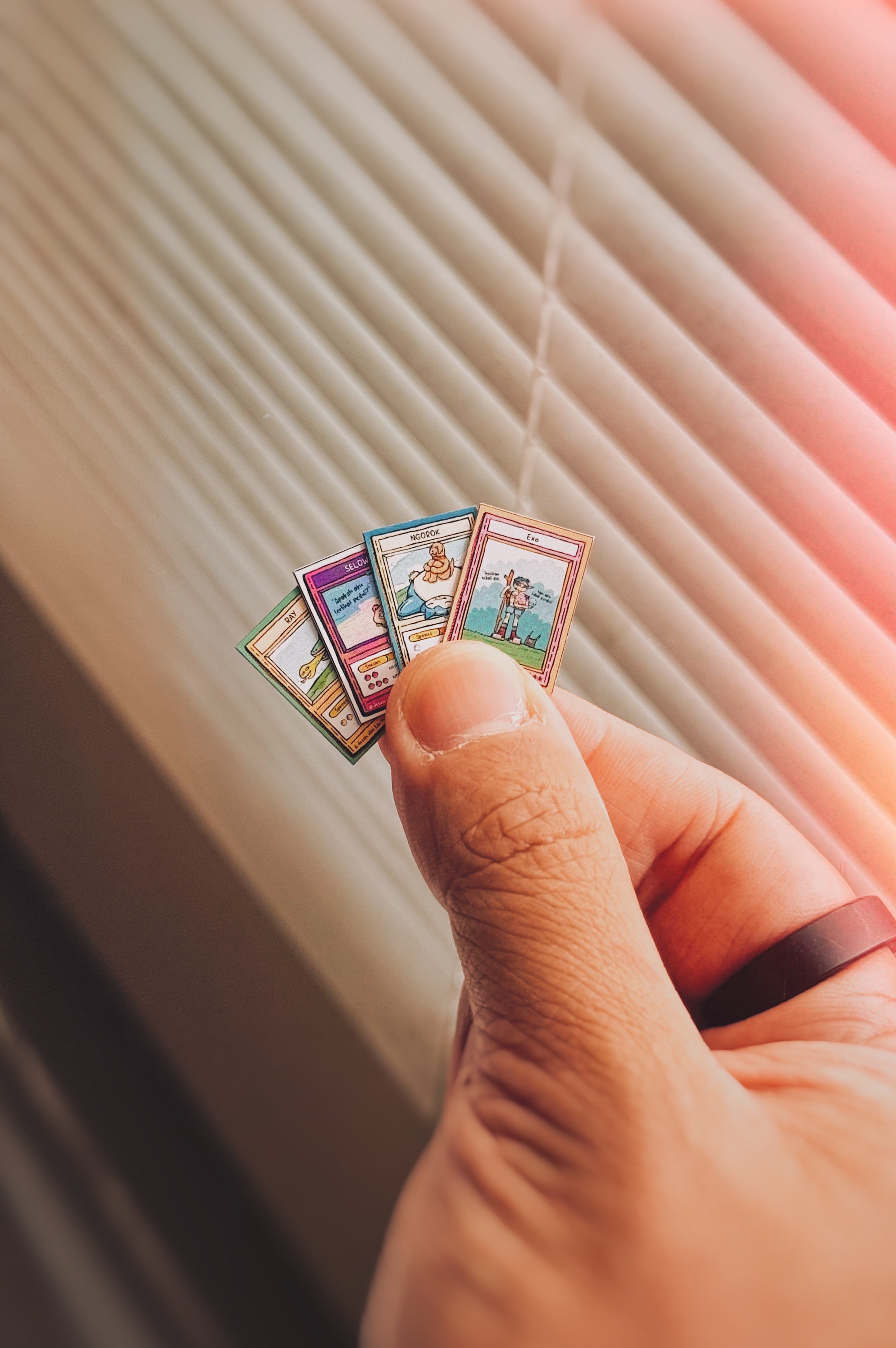 Pokkedo Mini Card Vending Machine Gachapon