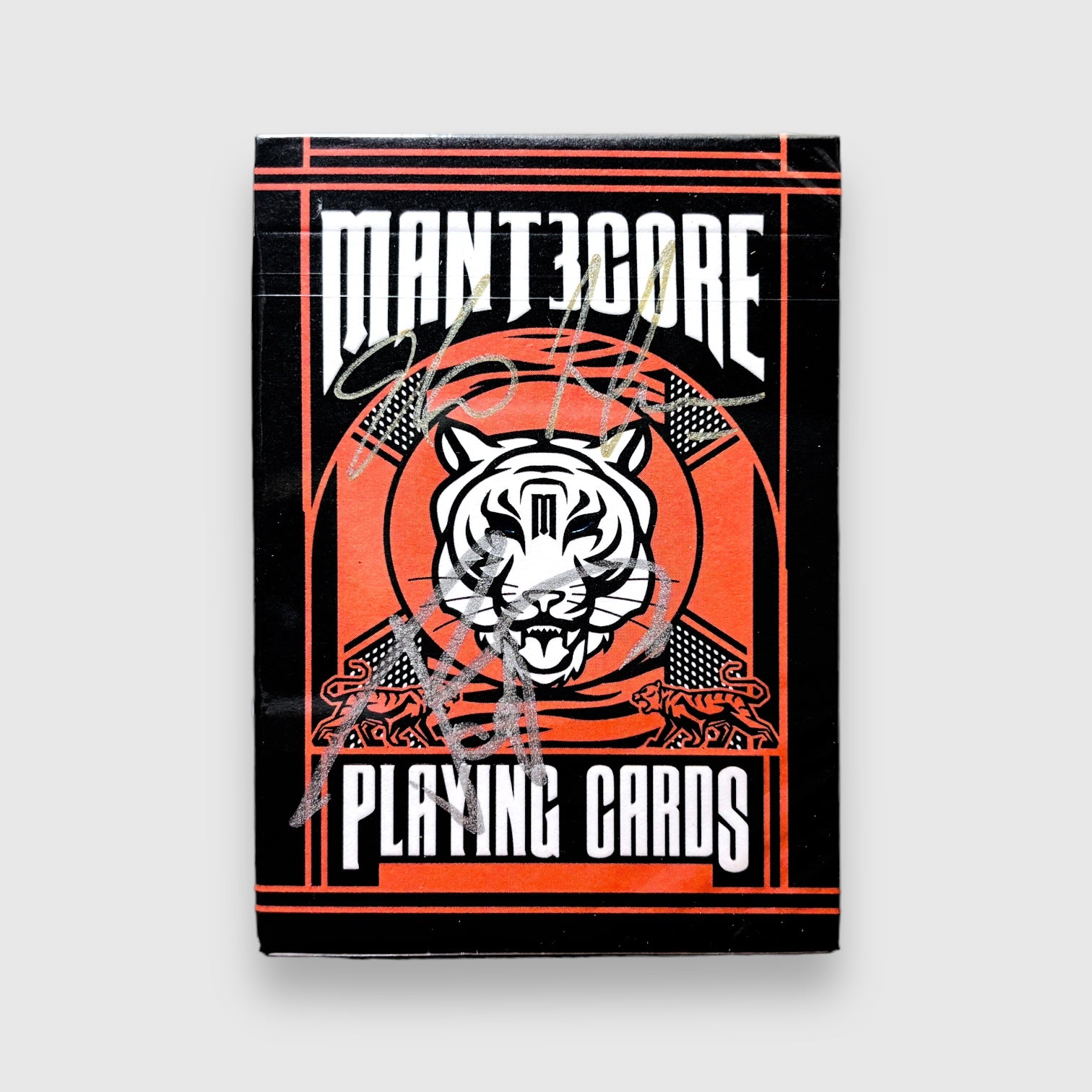Mantecore Playing Cards v3: Mantecoremmunity Signed by Edo Huang and Benjamin Loo