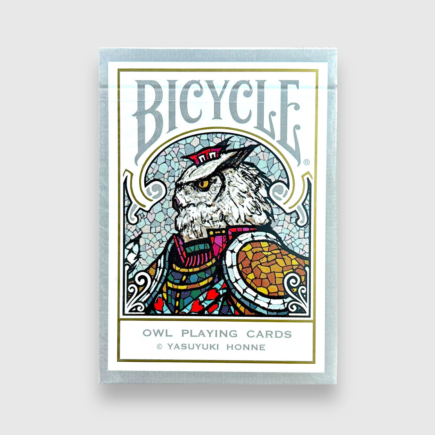 Bicycle Owl V2 Castle Back playing cards