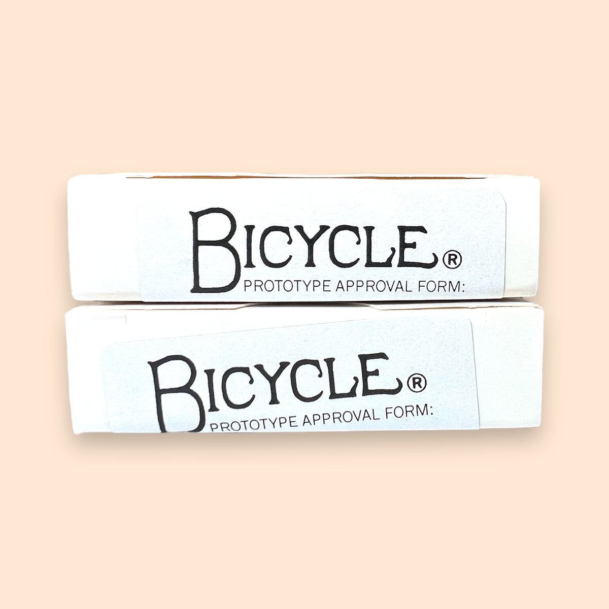 Bicycle Rider Back Foil Metalluxe Prototype Green & Blue Signed