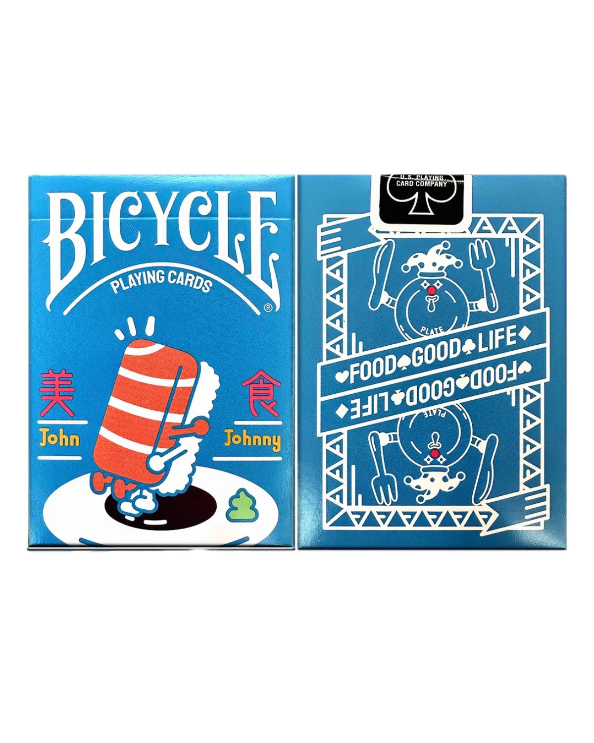 Bicycle John Johnny Playing Cards China Exclusive