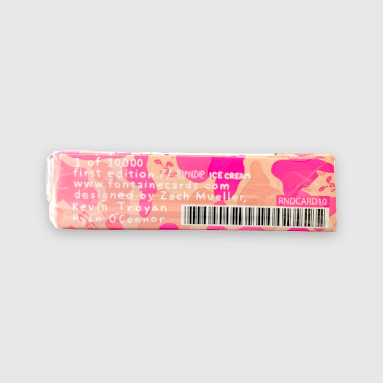 Ripndip Ice Cream V2 Neon Pink Fontaine Playing Cards