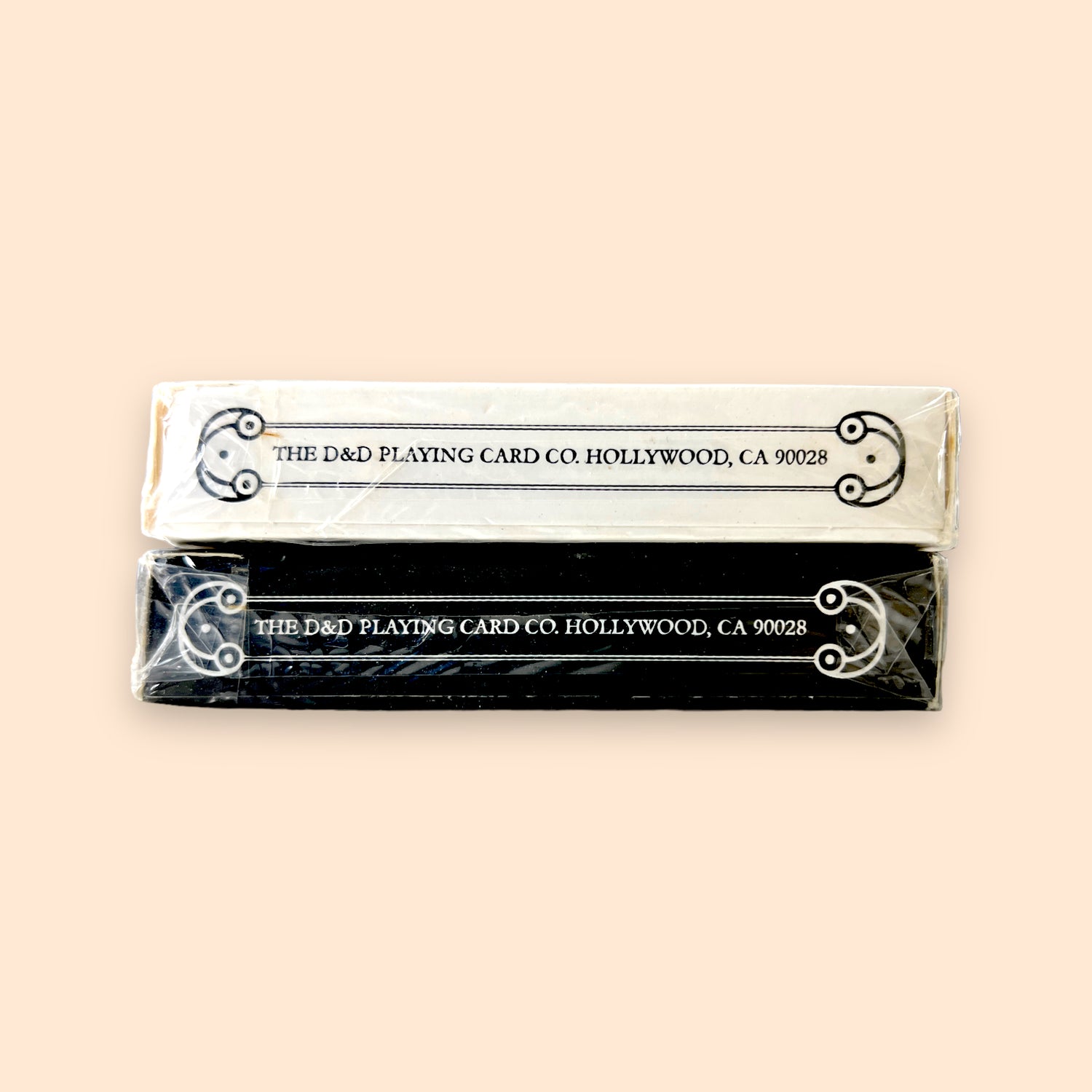 2 Decks Smoke & Mirrors V3 White + Black playing cards