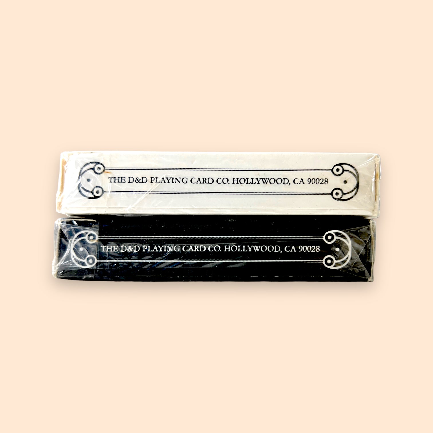 2 Decks Smoke & Mirrors V3 White + Black playing cards