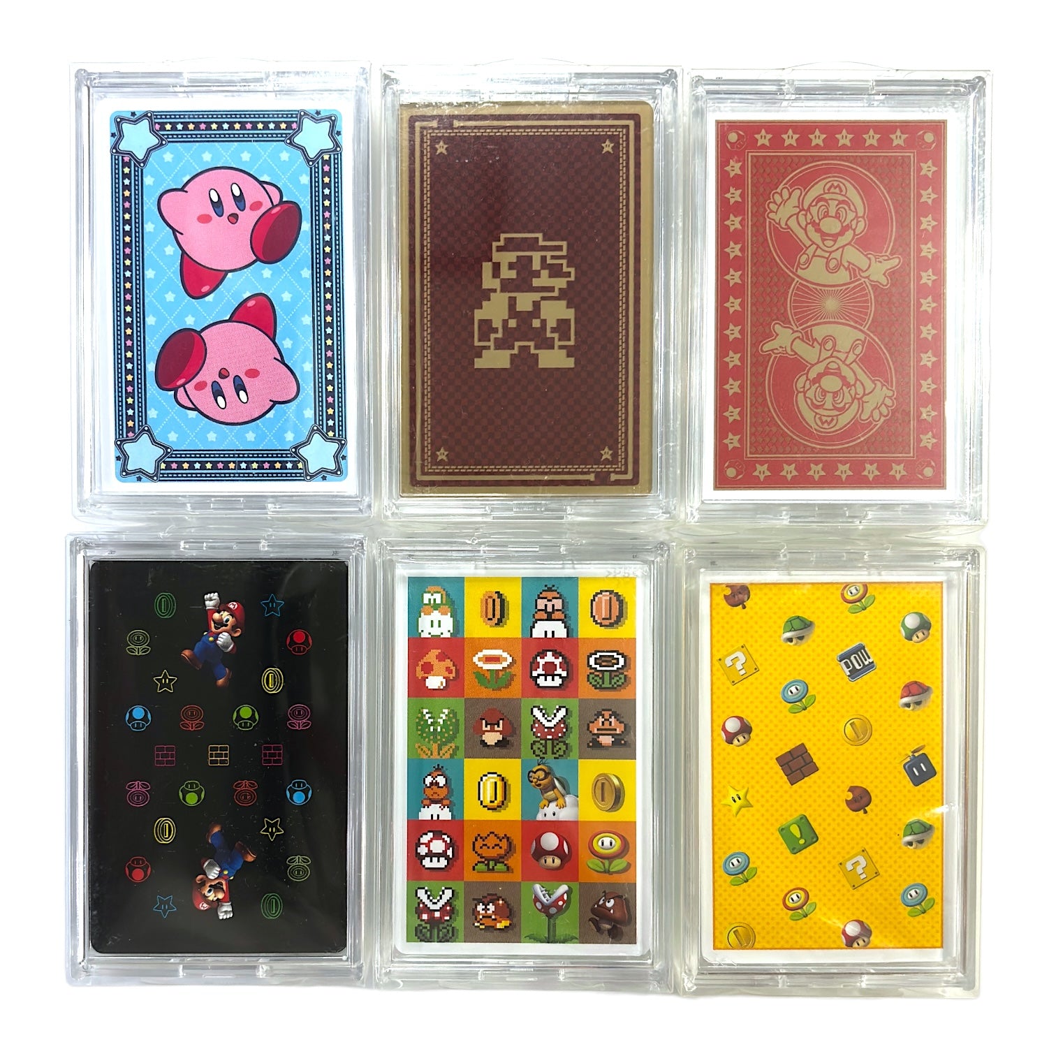 Nintendo Playing Cards Collection - Mario, Kirby, Game Characters