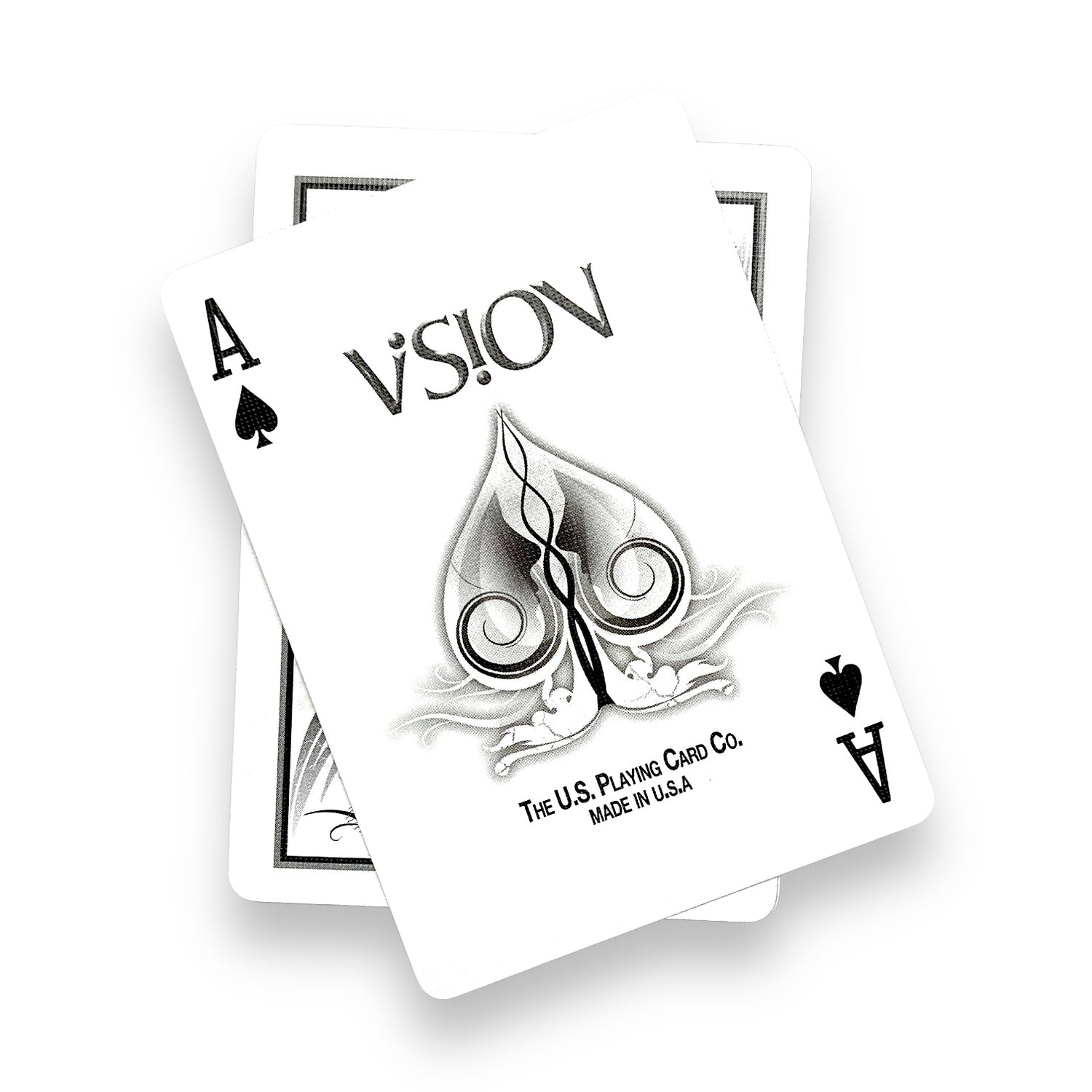 Bicycle White Vision Playing Cards