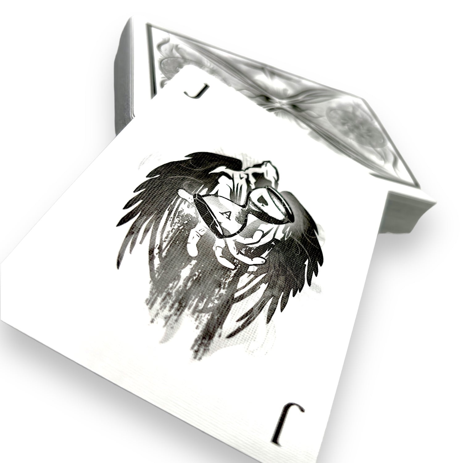 Bicycle White Vision Playing Cards
