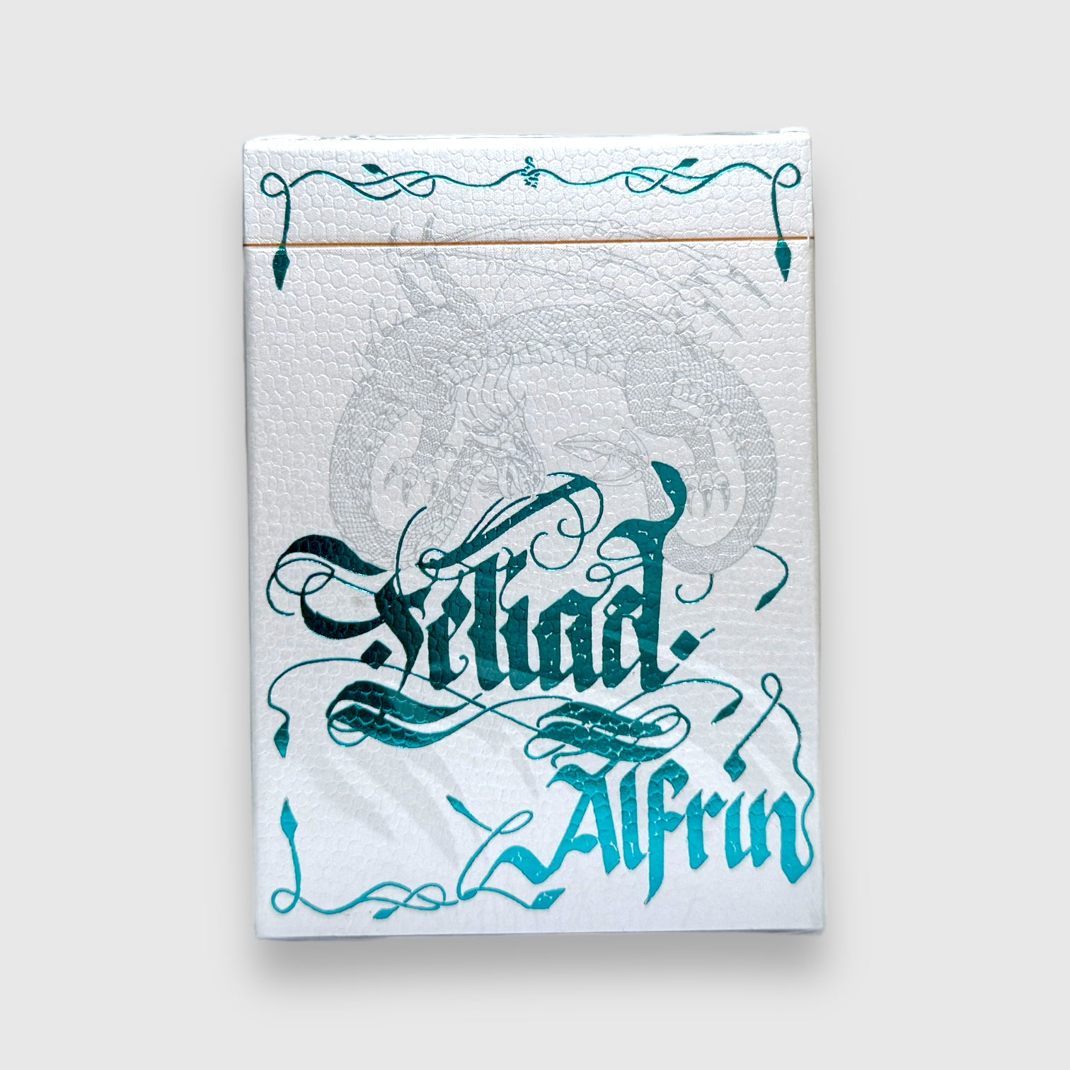 Teliad Alfrin Playing Card Deck Aqua Blue