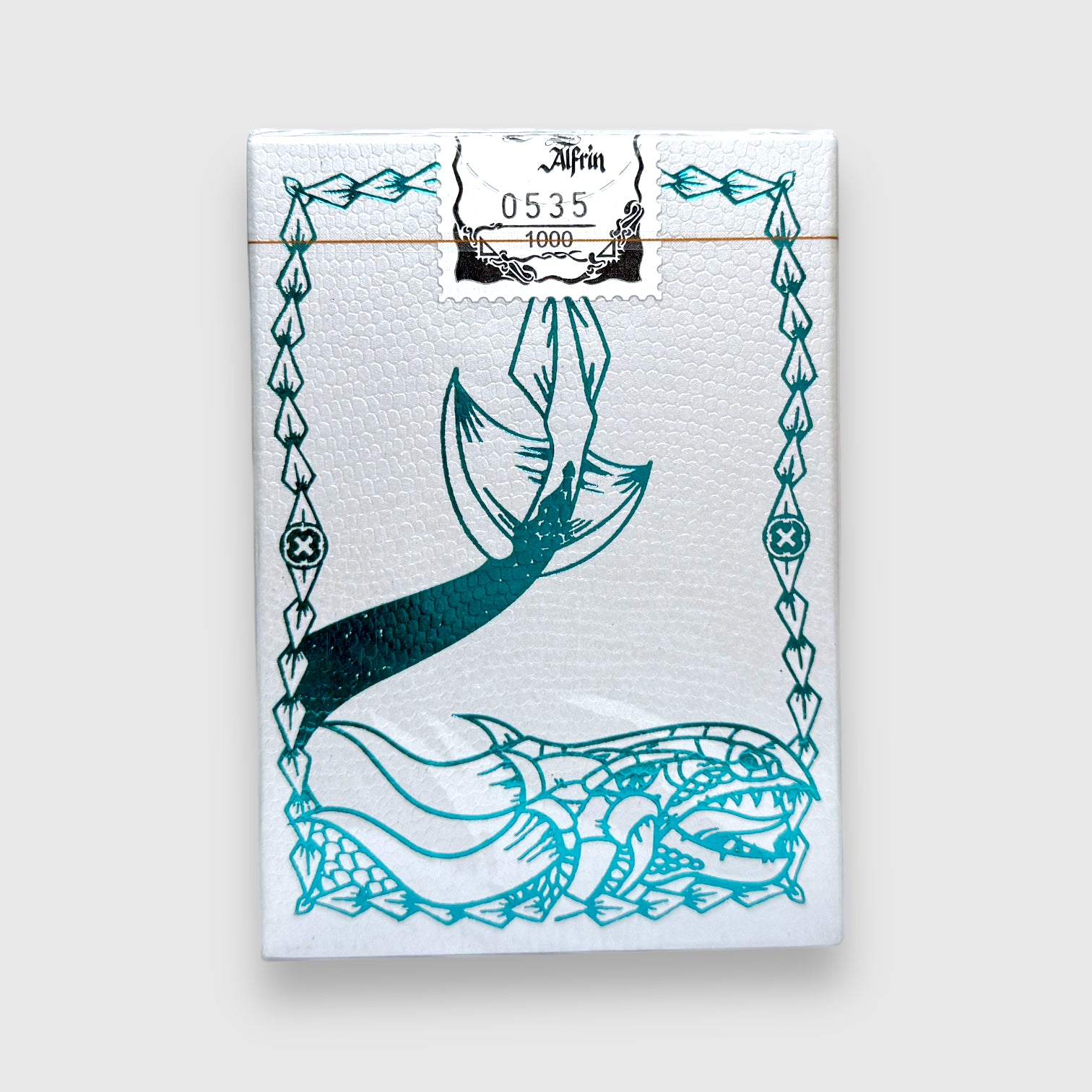 Teliad Alfrin Playing Card Deck Aqua Blue