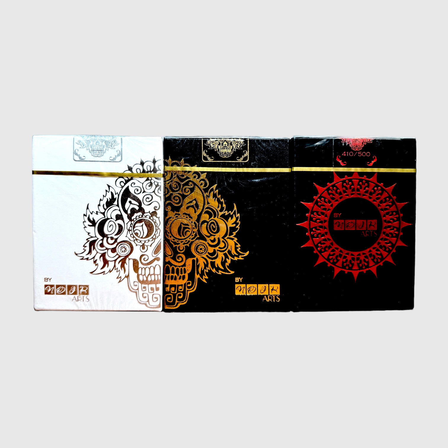 3-Decks set Defunctorum DIES + NOX + CRUOR Playing Cards