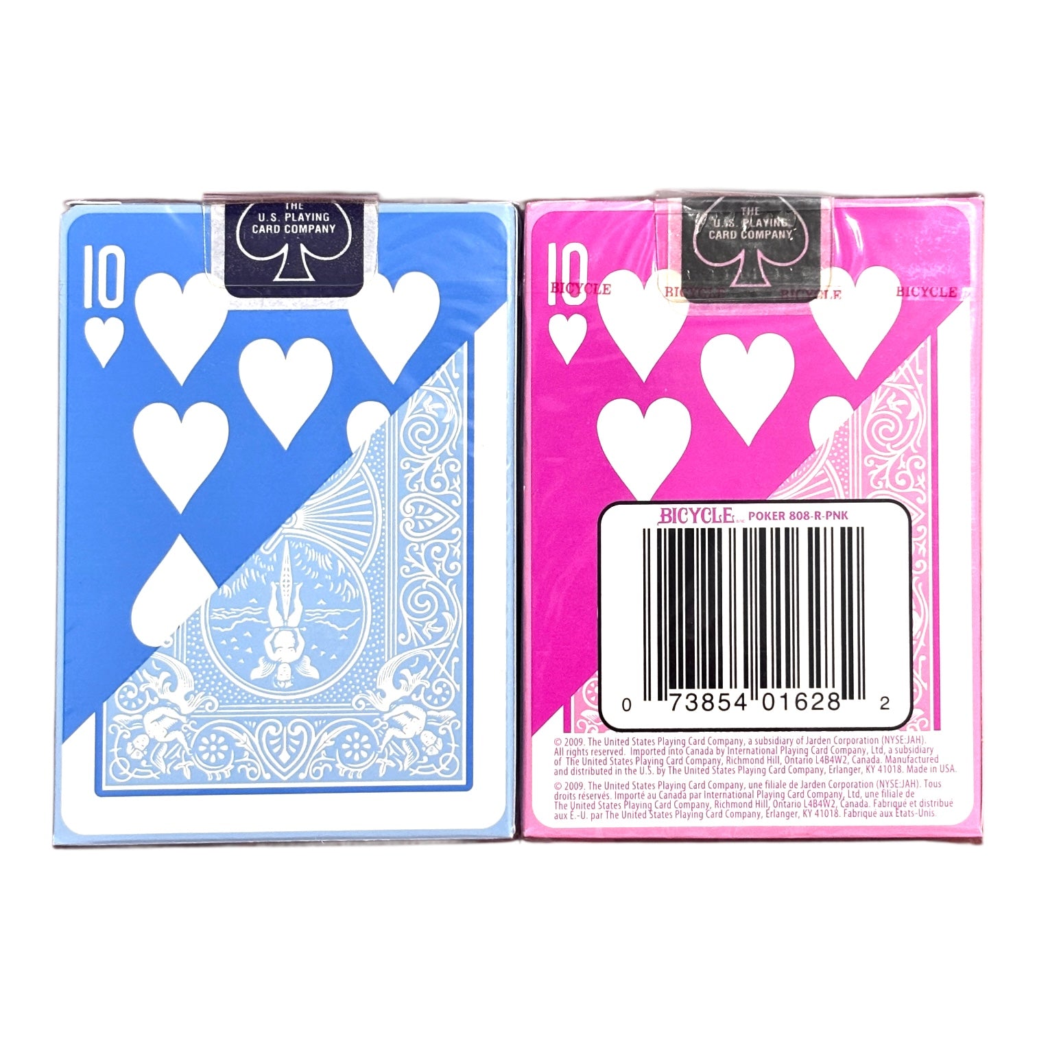 Bicycle Pastel Baby blue & Fashion Pink Playing Cards