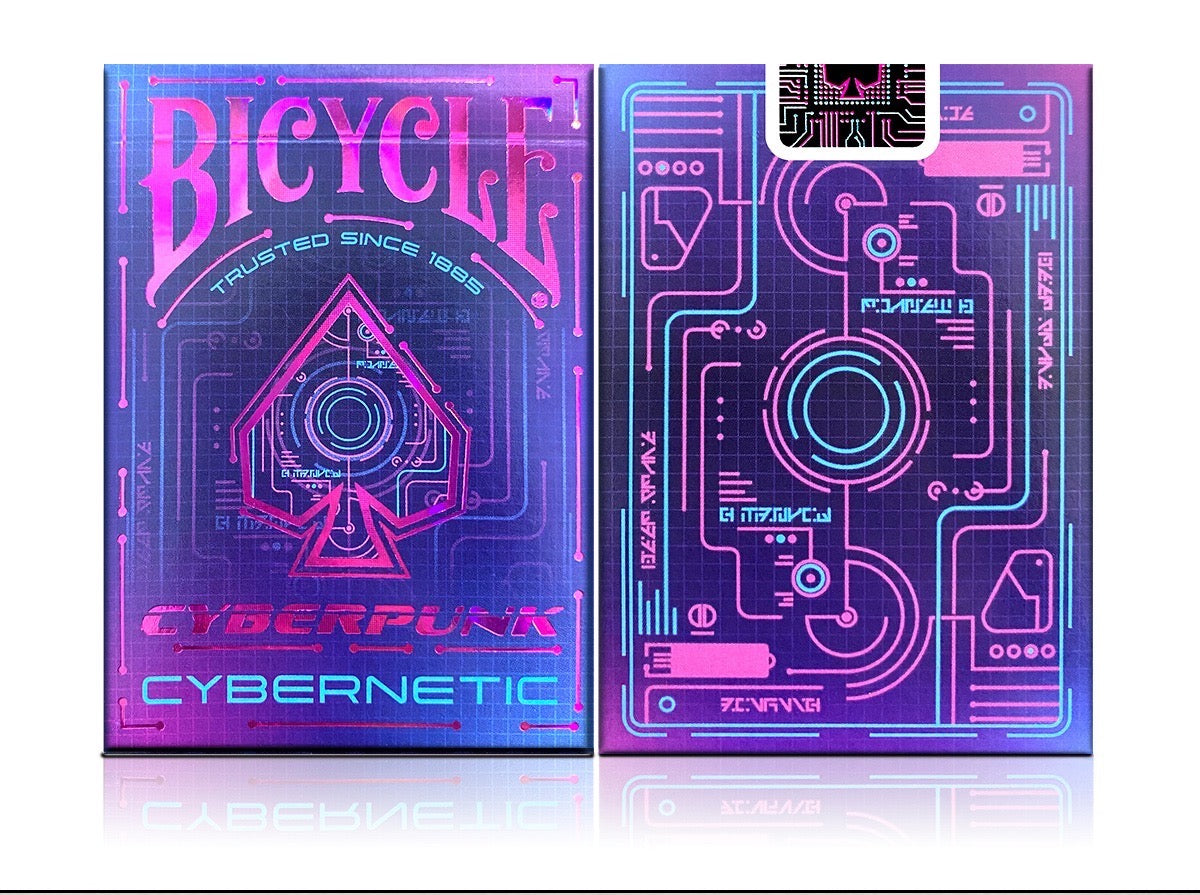 Bicycle Cyberpunk Cybercity Hardwired Cybernetic Playing Cards