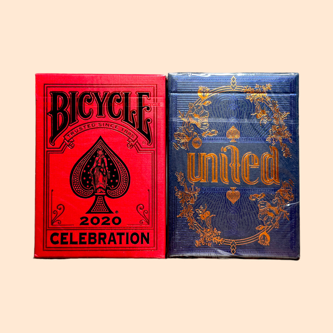 2020 Bicycle Celebration &amp; United Playing Cards by Cartamundi