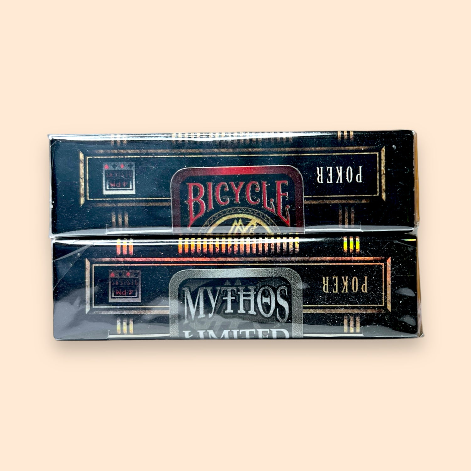 Bicycle Necronomicon Limited Foil Edition Playing Cards Signed