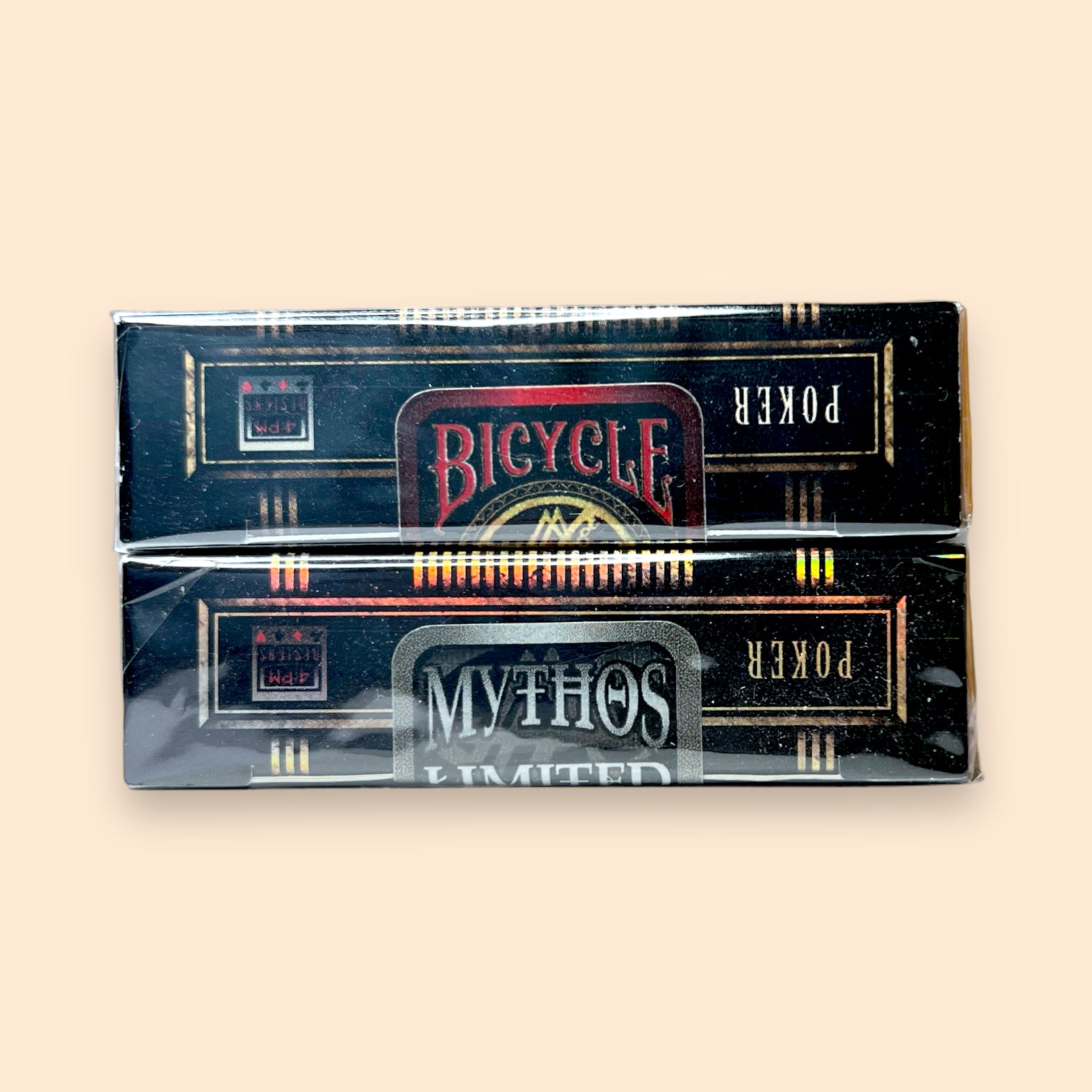 Bicycle Necronomicon Limited Foil Edition Playing Cards Signed