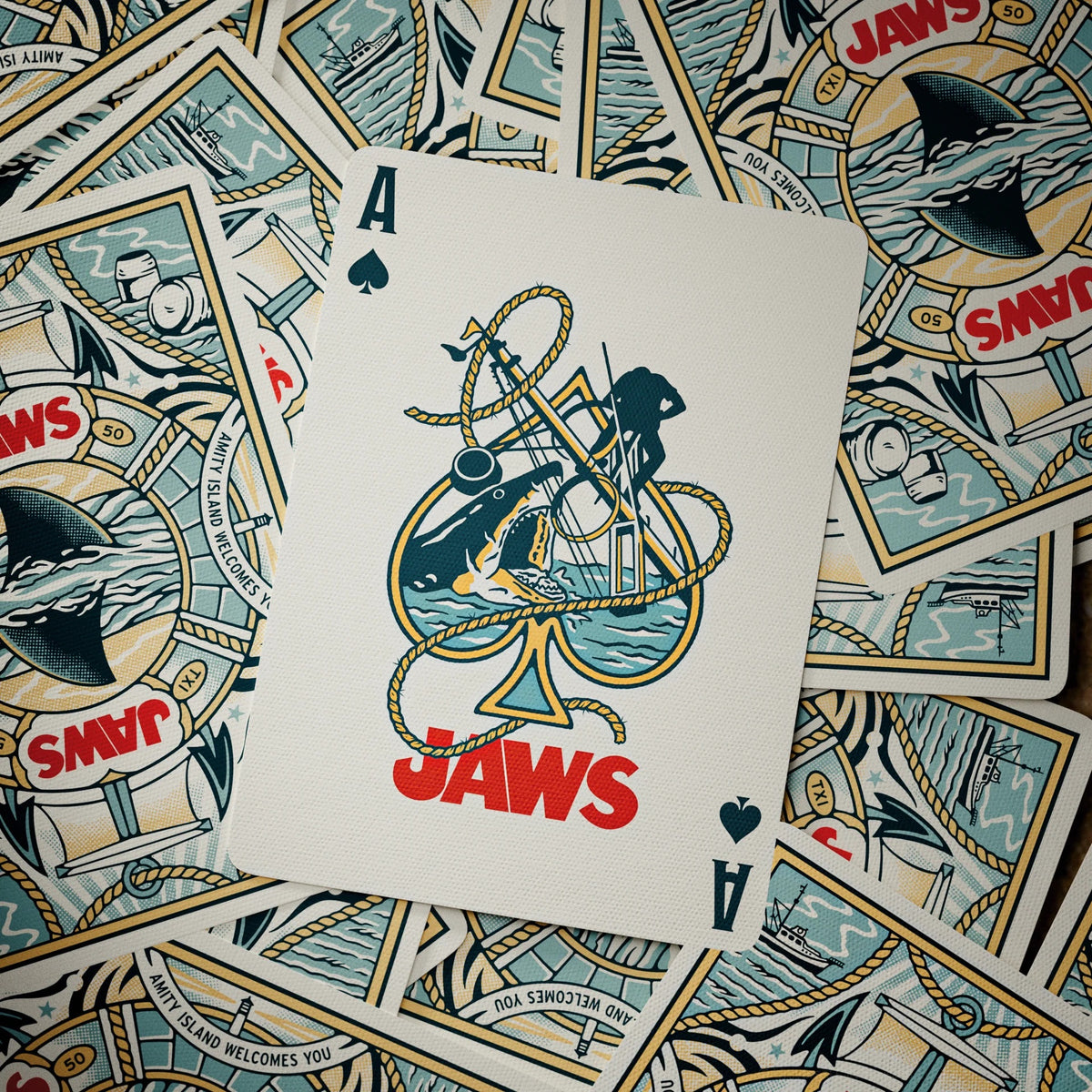 Jaws Playing Cards