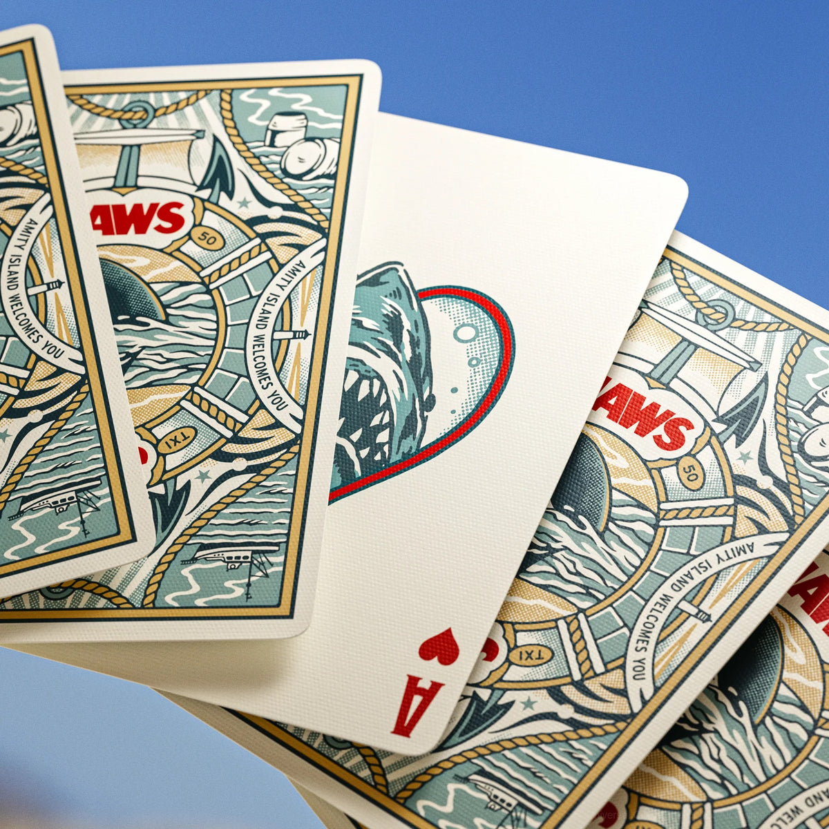 Jaws Playing Cards