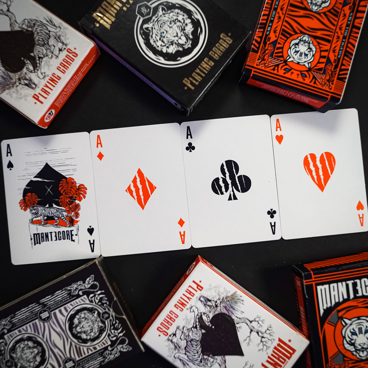 Mantecore Playing Cards v3 Edge Printed: Mantecoremmunity Signed by Edo Huang and Ben Loo