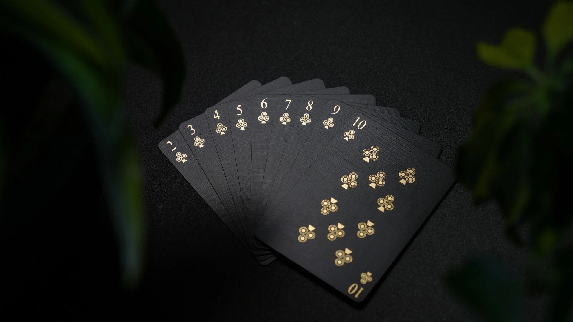 Labyrinthium Black Playing Cards