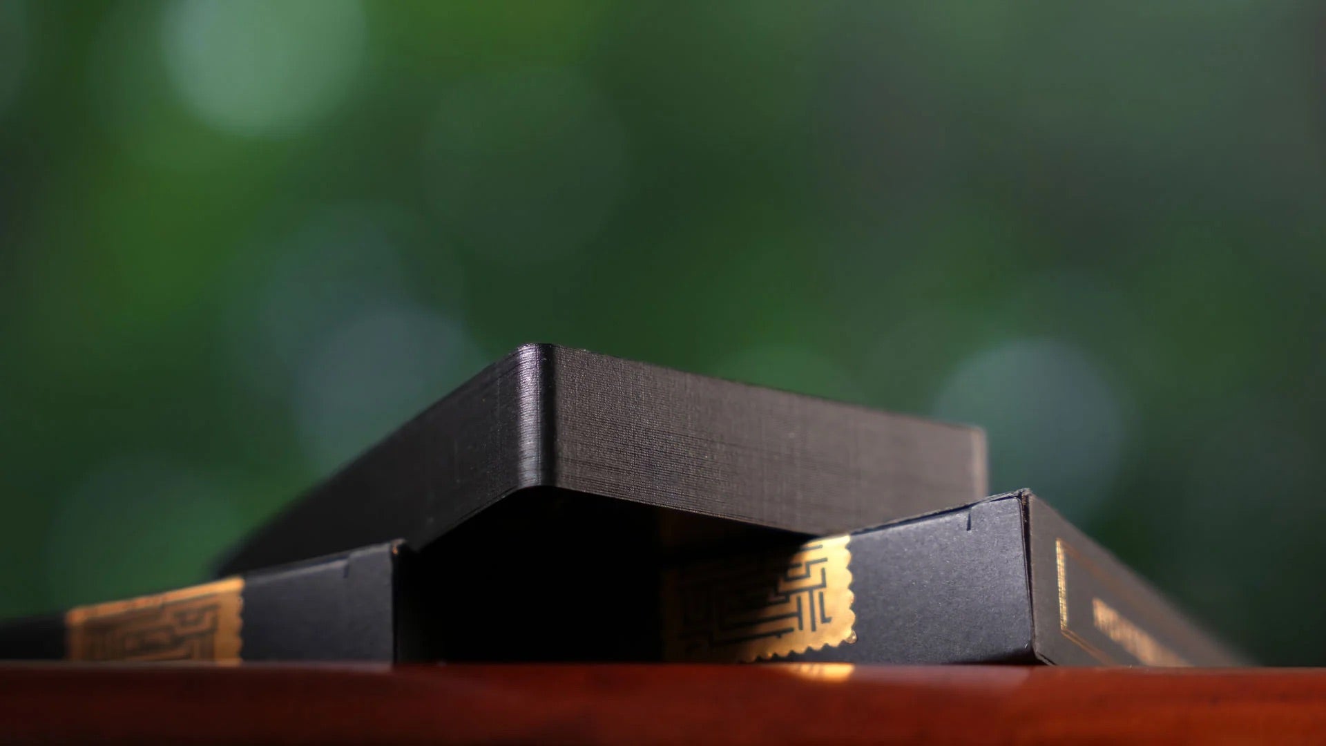 Labyrinthium Black Playing Cards