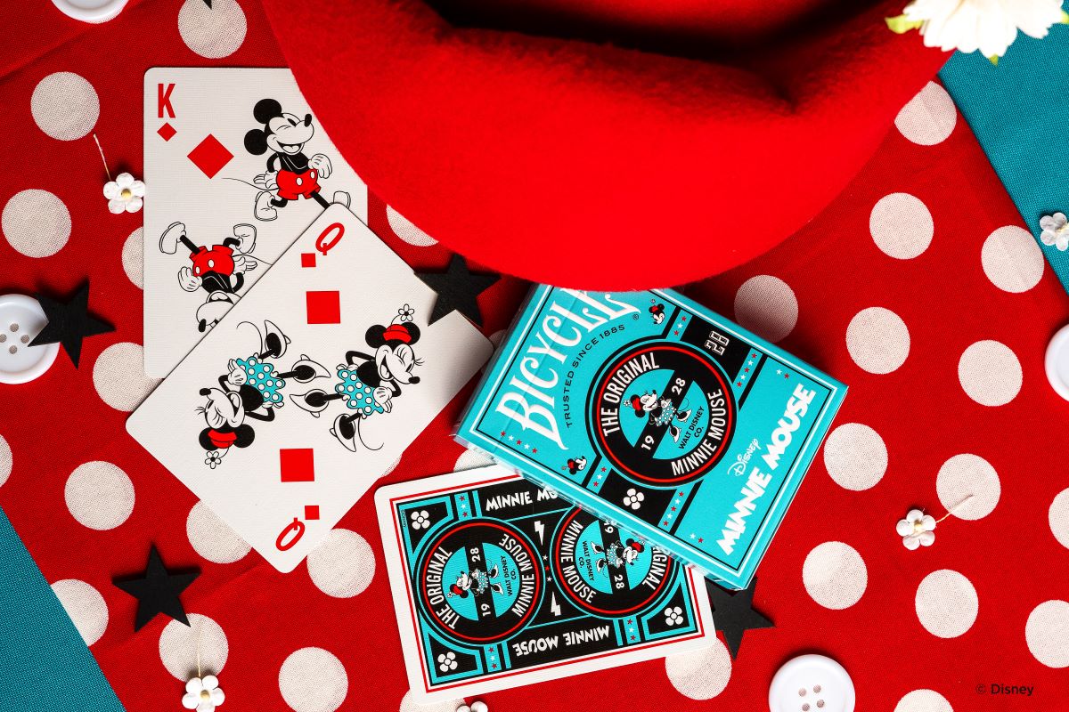 Disney Classic Minnie Mouse Inspired Playing Cards by Bicycle