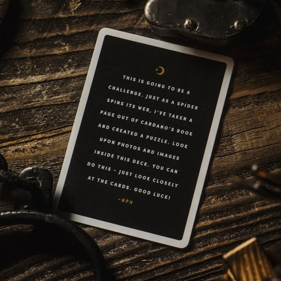 Neil Patrick Harris NPH Playing Cards