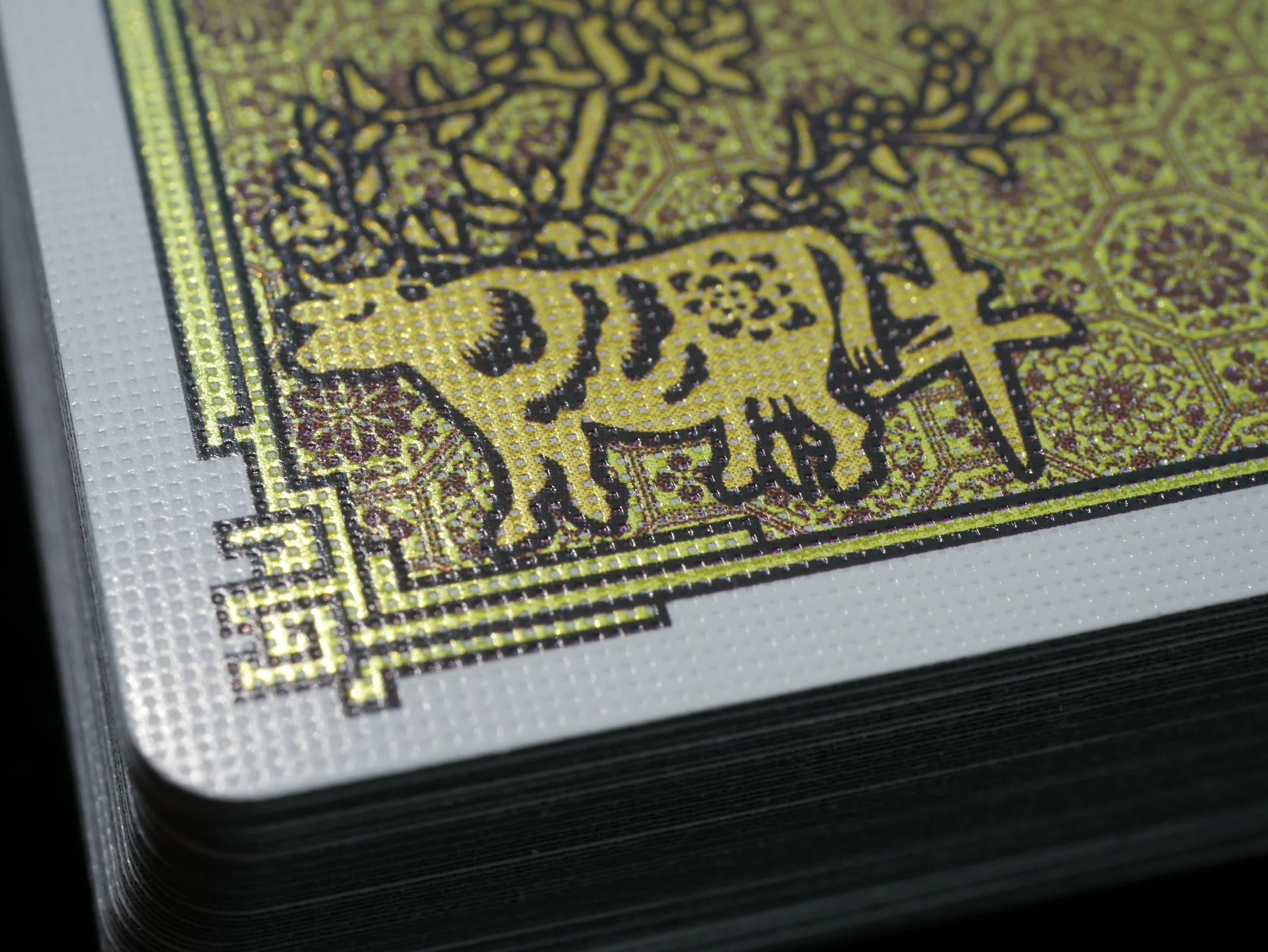 ZODIAC 2021 - Year of the OX Gold Foil Playing Cards