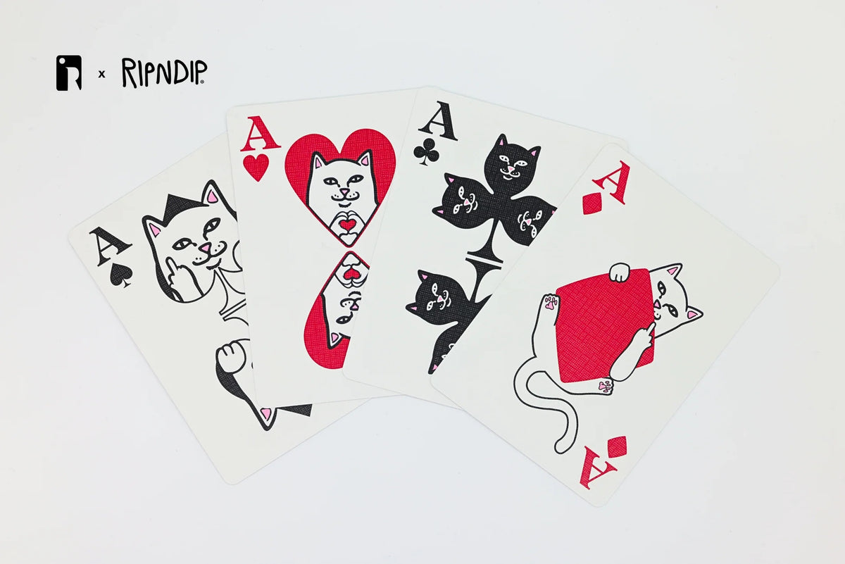 RIPNDIP Playing Cards - The Flippy One & The Pink One