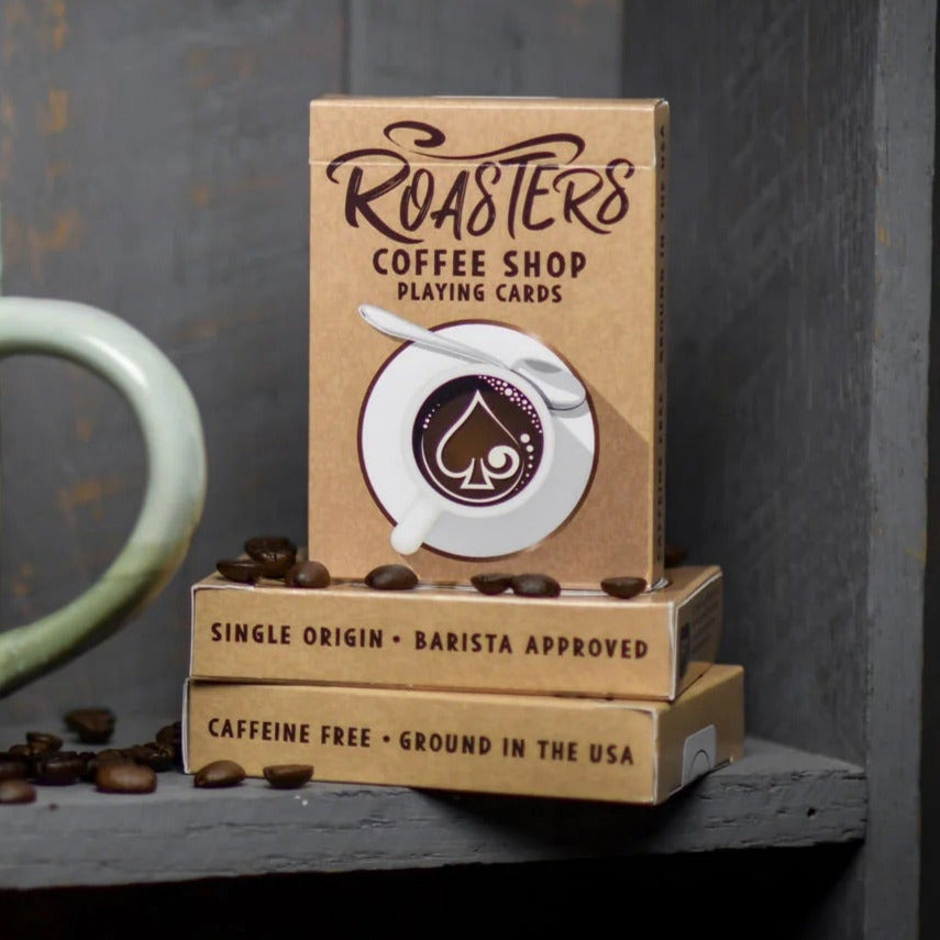 Roasters Coffee Shop Playing Cards