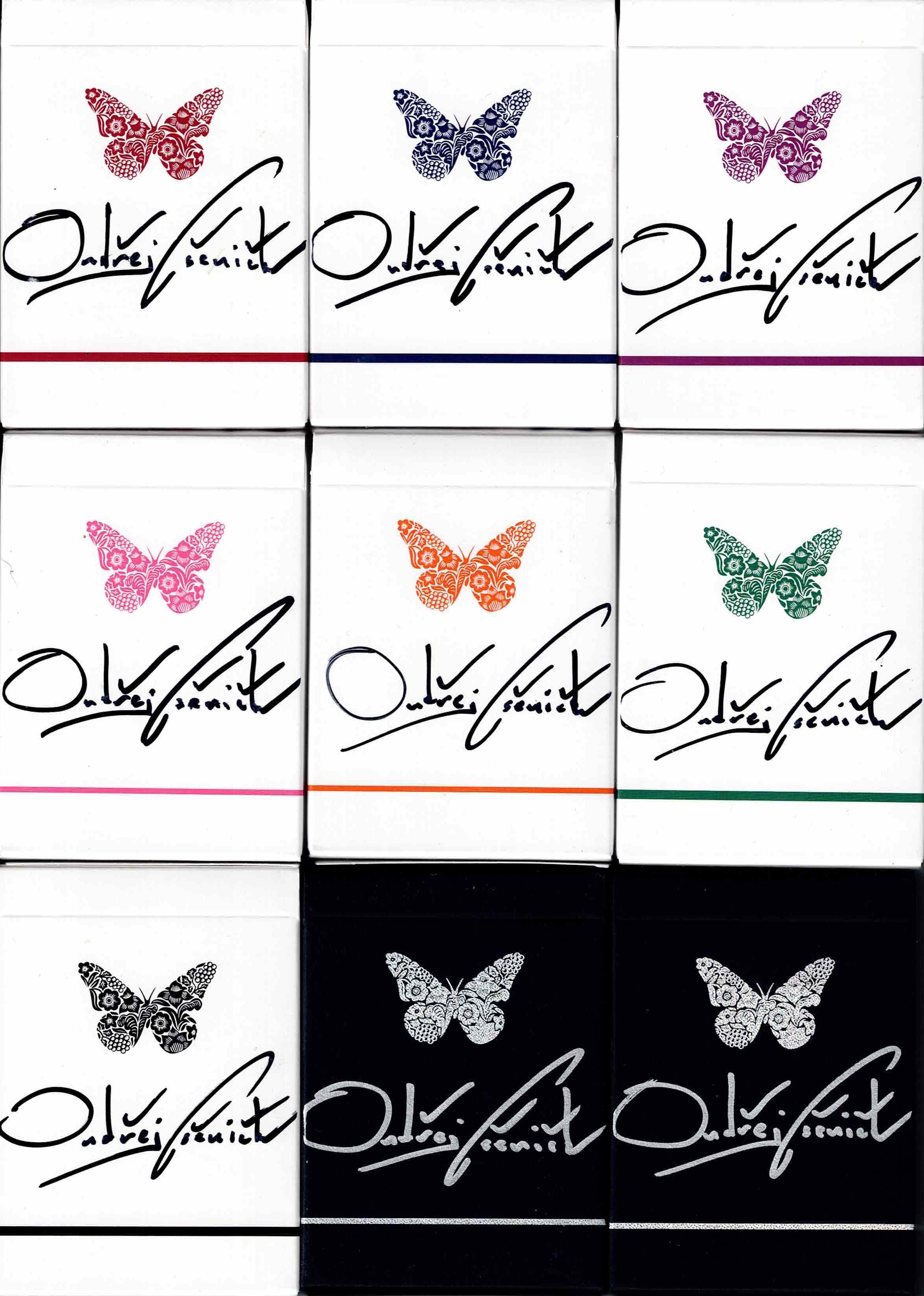 Signed Butterfly Workers Edition Playing Cards by Ondrej Psenicka
