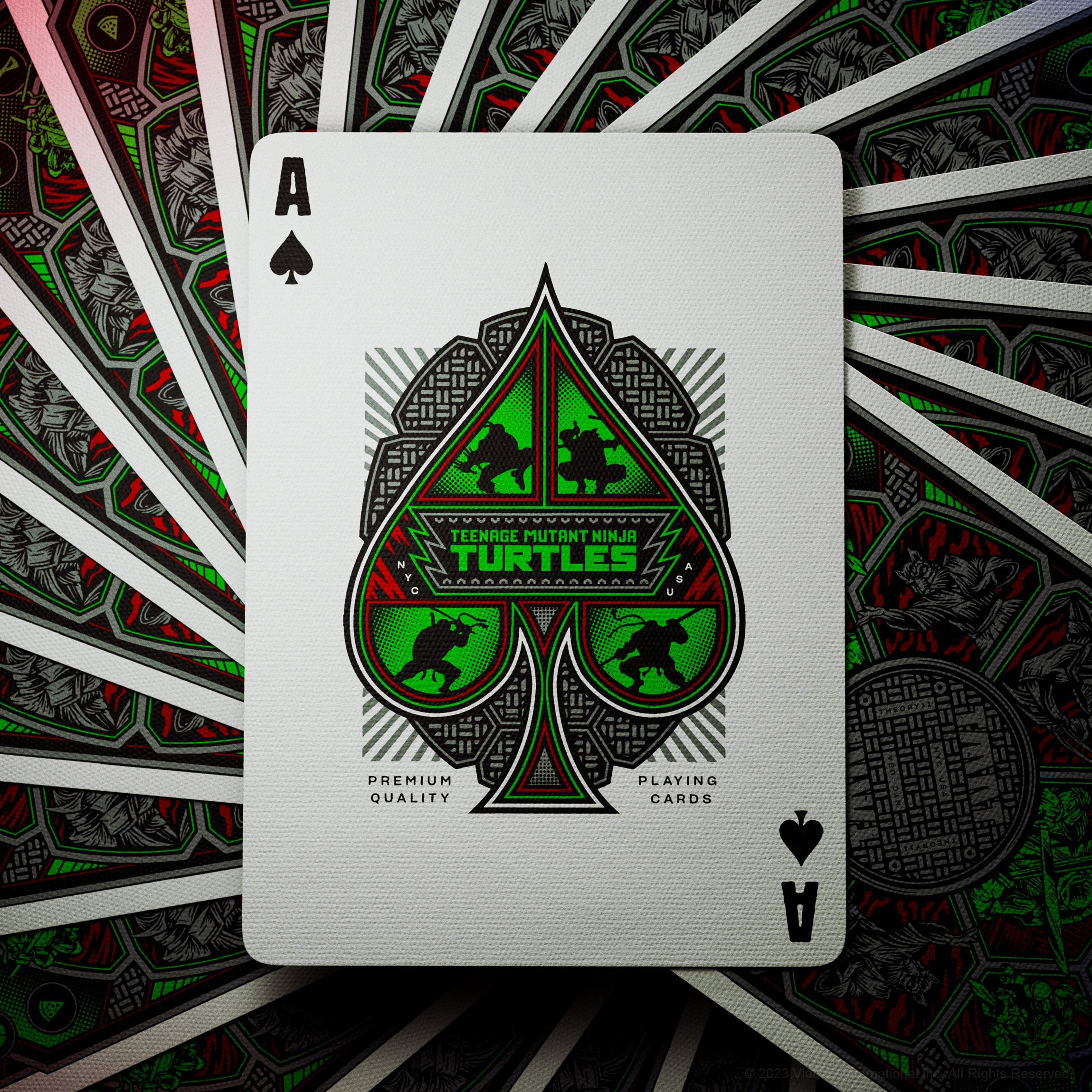 Teenage Mutant Ninja Turtles Playing Cards