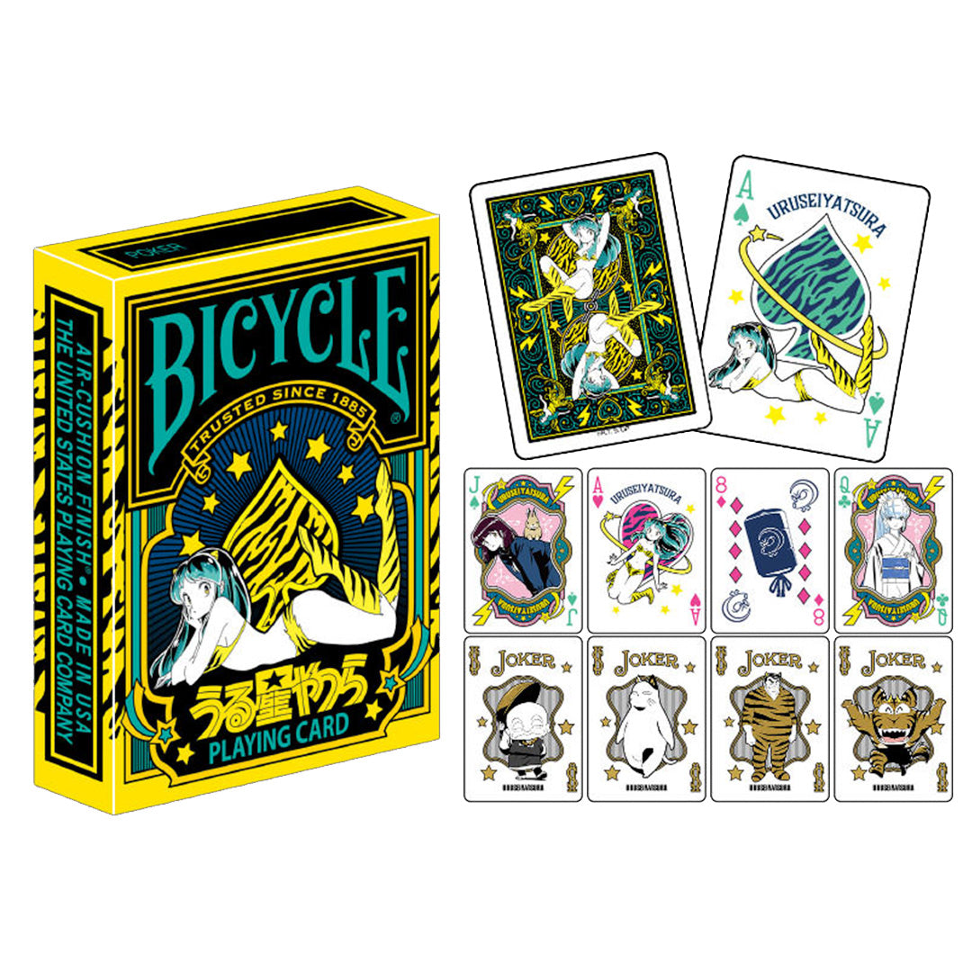 Bicycle Urusei Yatsura Playing Cards by Rumiko Takahashi