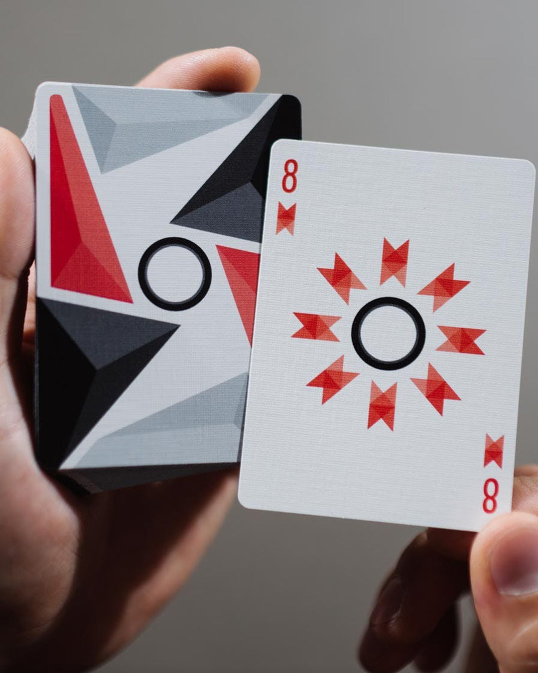 Virtuoso P1 Foundation Crimson Red Cardistry Cards