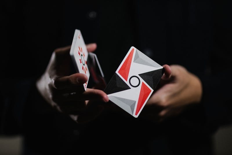 Virtuoso P1 Foundation Crimson Red Cardistry Cards