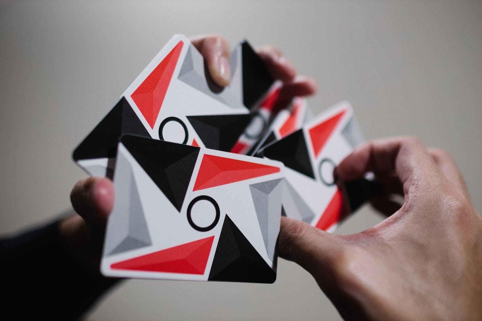 Virtuoso P1 Foundation Crimson Red Cardistry Cards