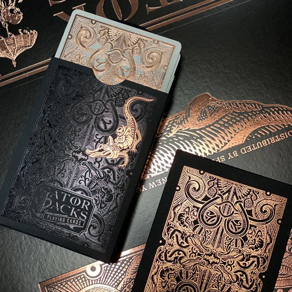 Rose Gold Gator Backs by David Blaine