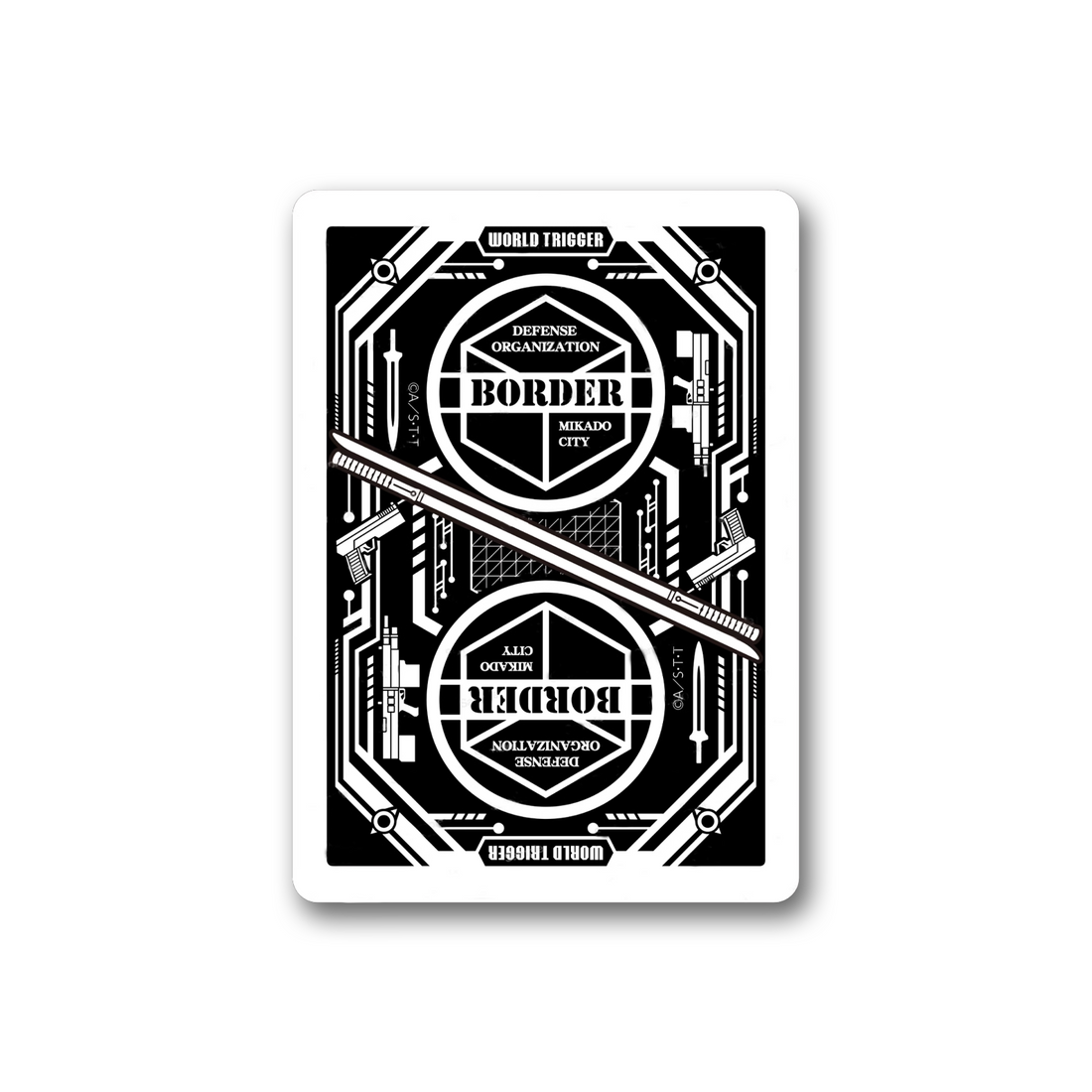Bicycle World Trigger v2 Playing Cards