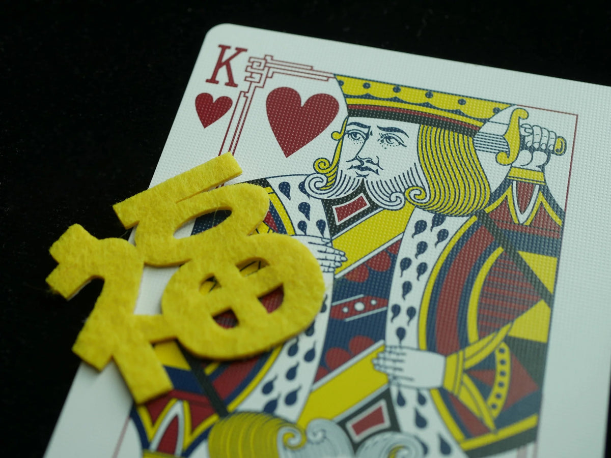 ZODIAC 2021 - Year of the OX Gold Foil Playing Cards