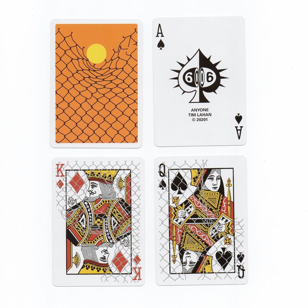 Anyone Defenceless Playing Cards A1 x Tim Lahan