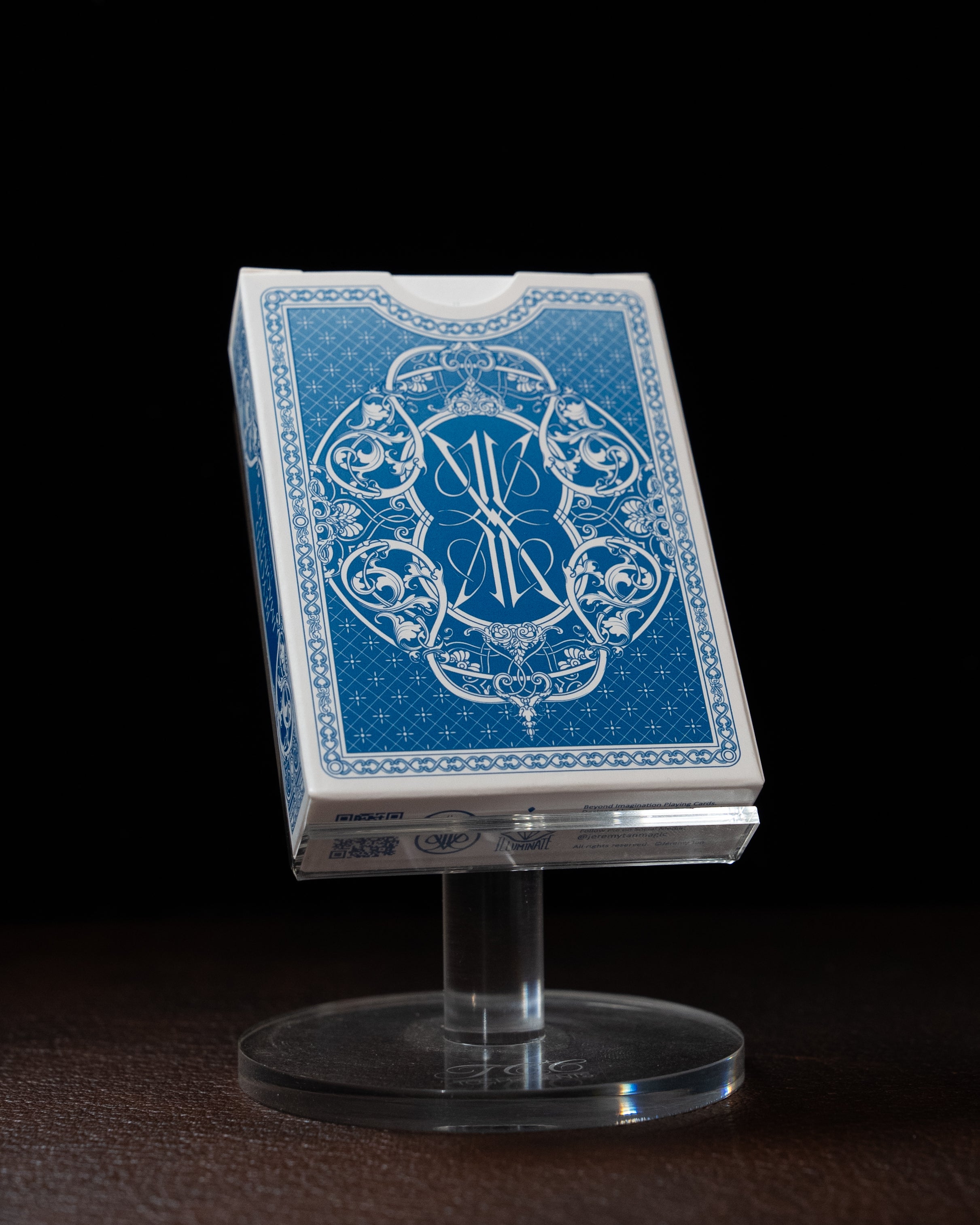 Beyond Imagination SIGNED Playing Cards V2 2-Decks Set – Crimson & Azure Edition