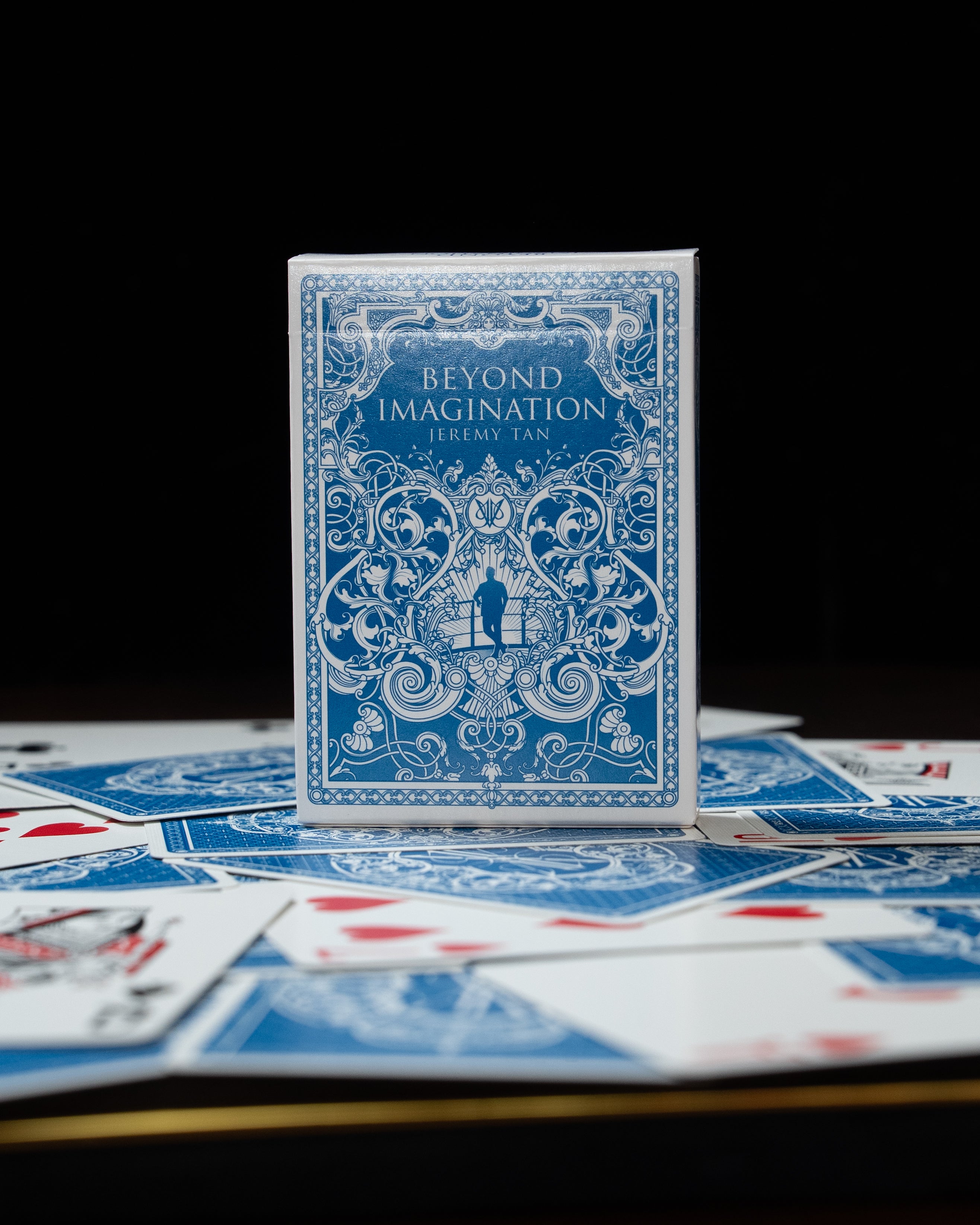 Beyond Imagination SIGNED Playing Cards V2 2-Decks Set – Crimson & Azure Edition