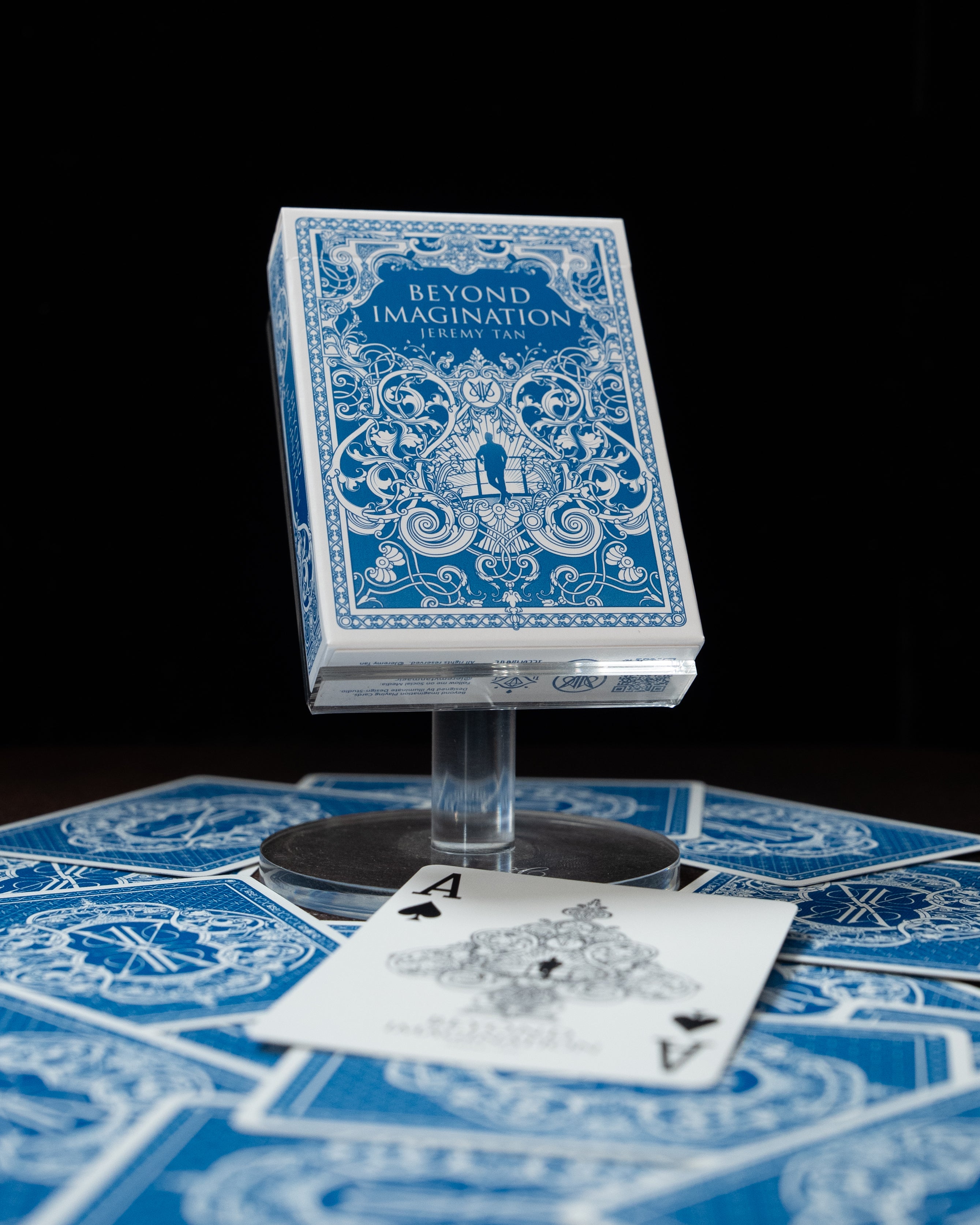 Beyond Imagination SIGNED Playing Cards V2 2-Decks Set – Crimson & Azure Edition