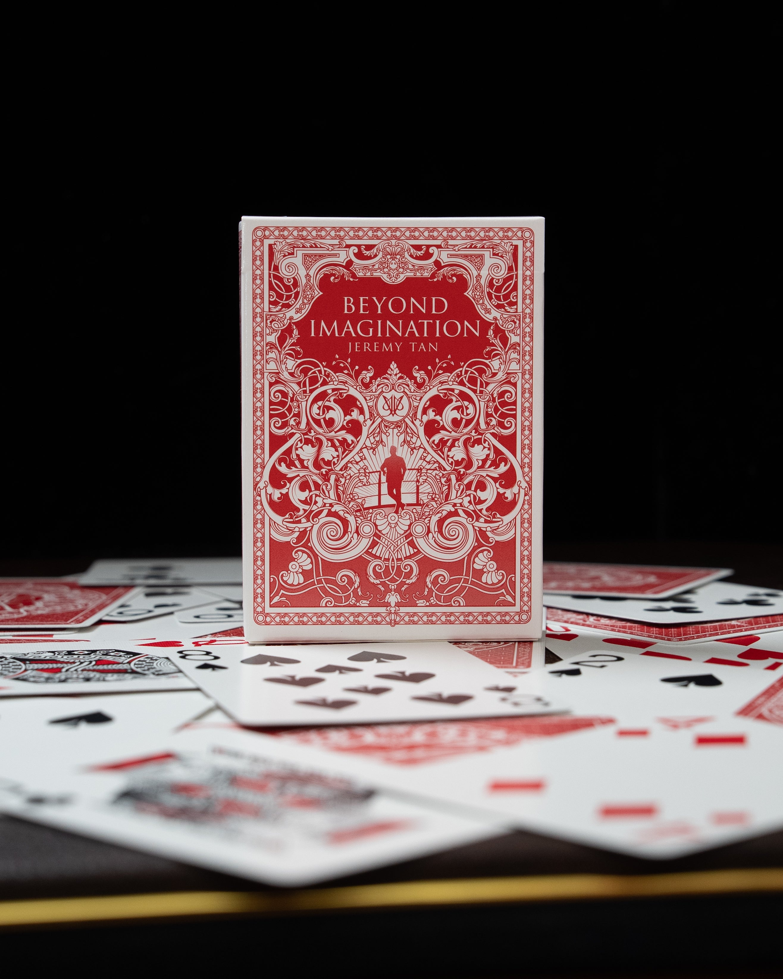 Beyond Imagination SIGNED Playing Cards V2 2-Decks Set – Crimson & Azure Edition