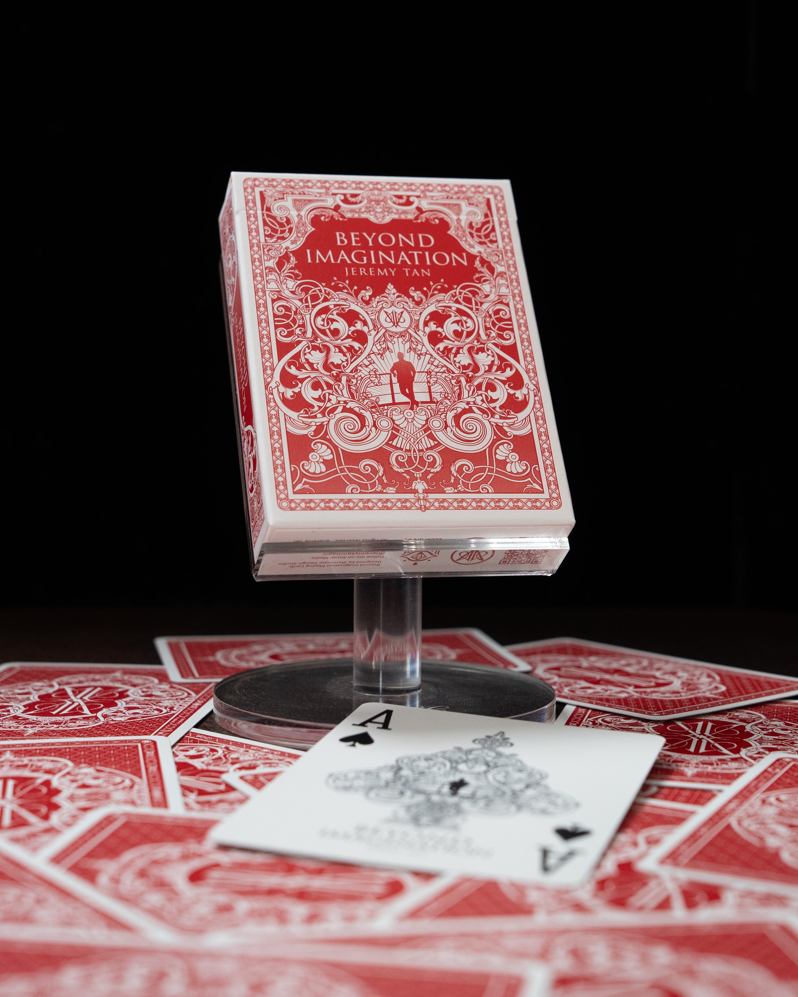 Beyond Imagination SIGNED Playing Cards V2 2-Decks Set – Crimson & Azure Edition