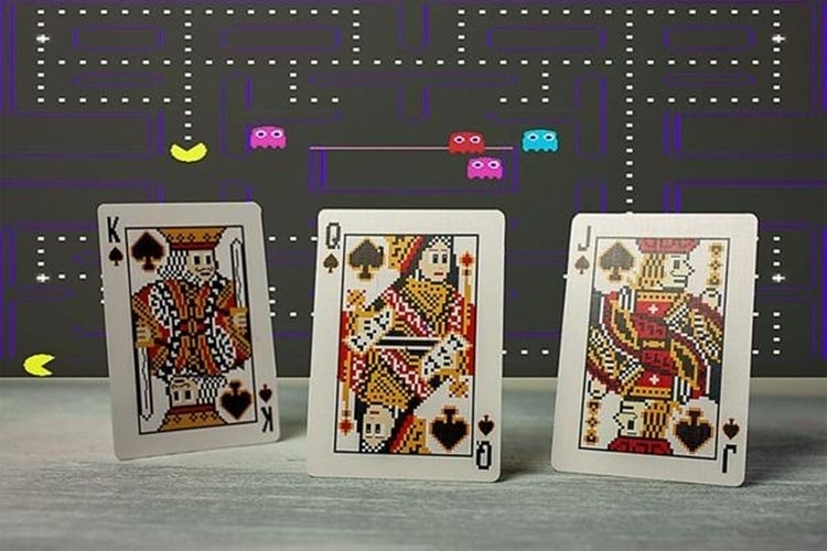 Bicycle 8-Bit Playing Cards Red + Blue Set